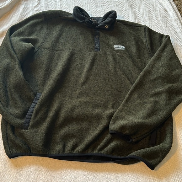 Eddie Bauer Men’s Classic‎ Fit Long Sleeve Pullover Fleece Jacket - Picture 2 of 14